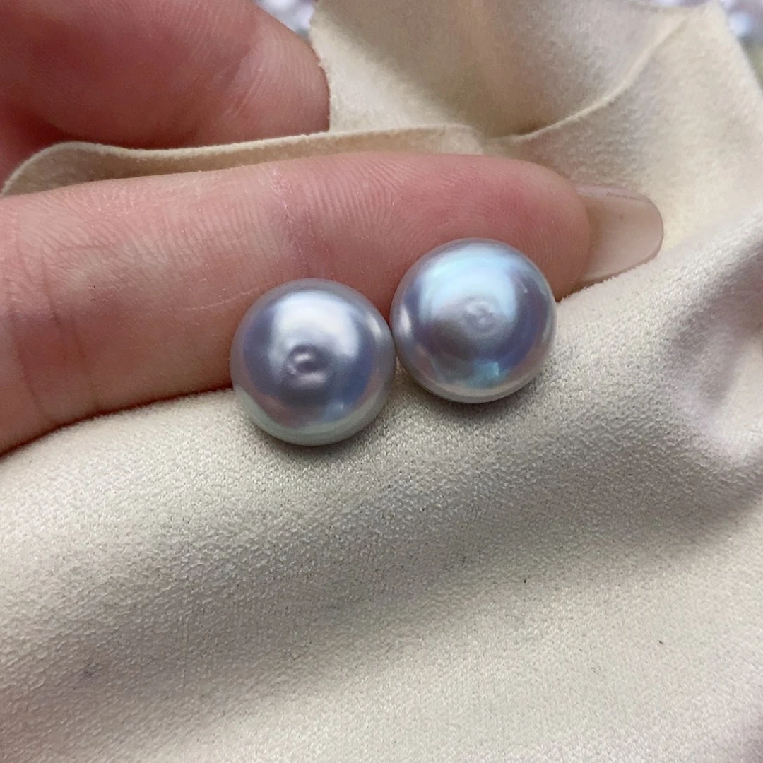 【闪购商品】银S925镶嵌淡水珍珠耳饰