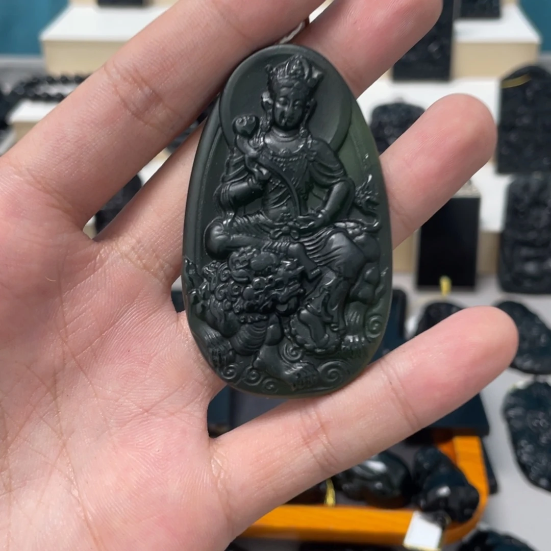 *****未镶嵌蛇纹石玉吊坠