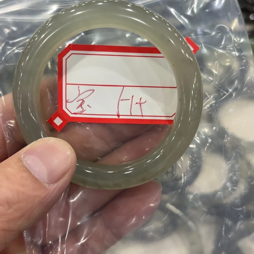 蛇纹石玉手镯未镶嵌曦*ღ