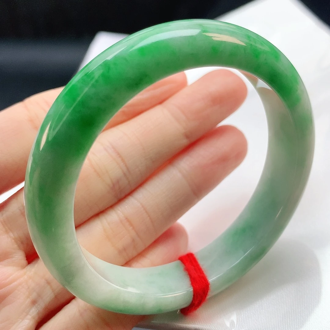 未镶嵌手镯翡翠54圈口882351