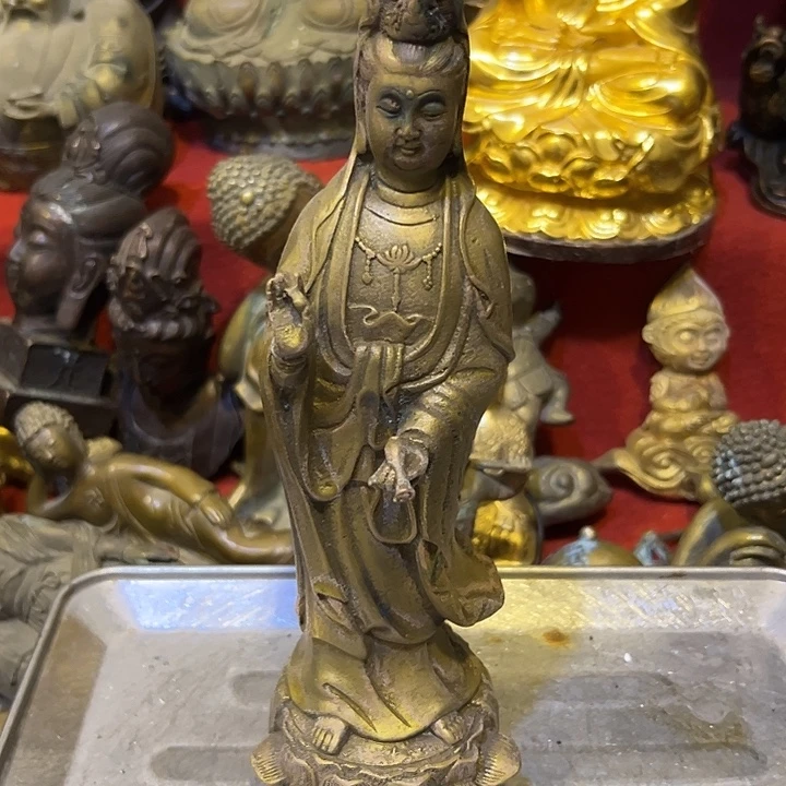 黄铜摆件，文房工艺品摆件