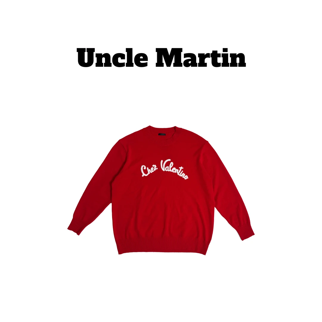 618-马丁叔叔 新款上新套头款针织毛衣休闲百搭上衣 326