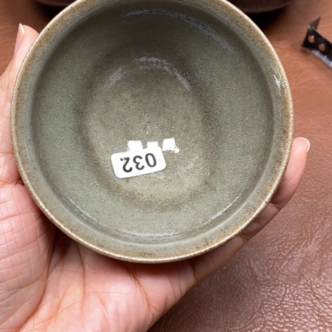 茶盏龙窑柴烧自然还原瑕疵032