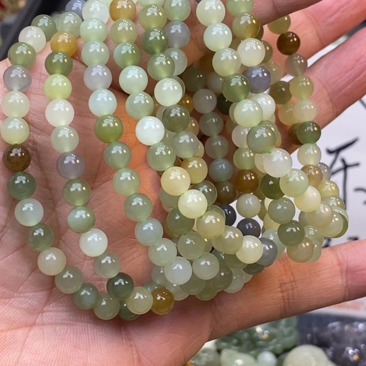 和田玉未镶嵌颈饰多样性发货一条