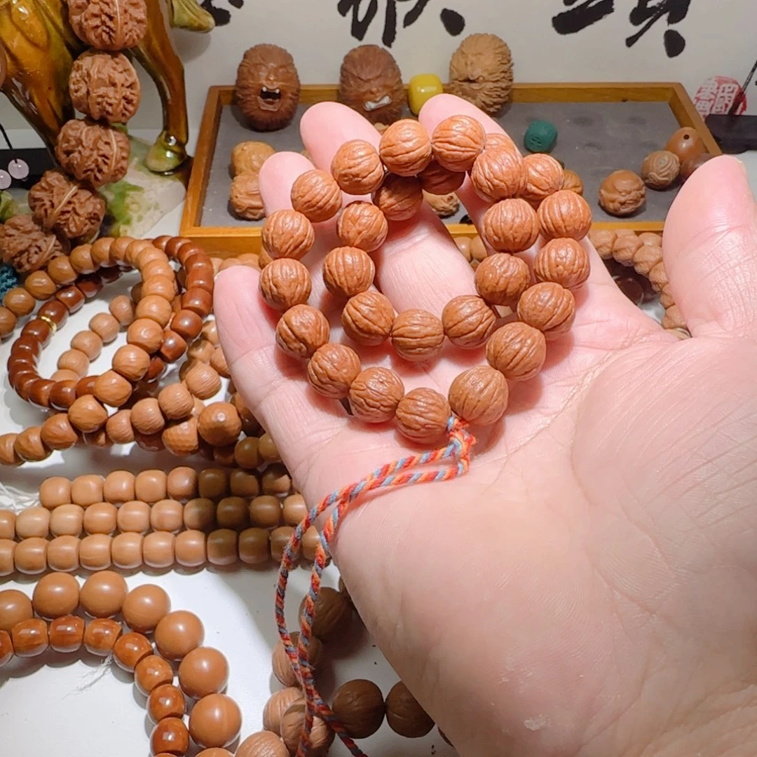 吊坠猴头核桃小金豆手持