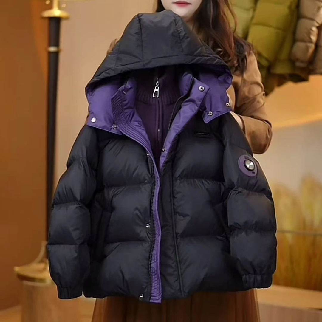 【现货】90白鸭绒连帽羽绒服亲子中大童防寒男女童羽绒服YG6620