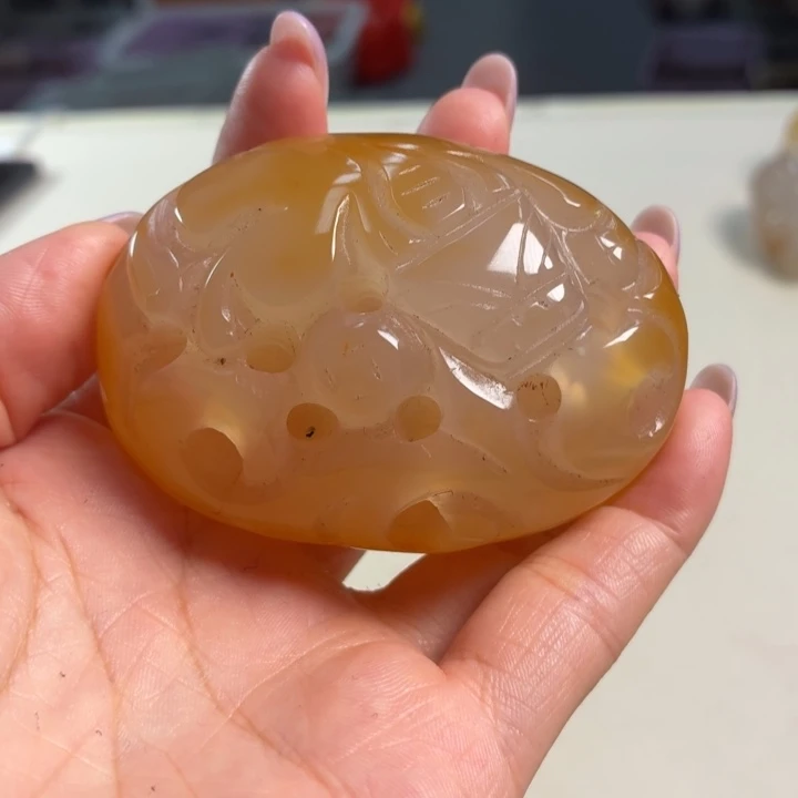 玛瑙/玉髓未镶嵌吊坠(不含链)