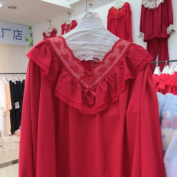 三醋酯纤维宫廷款套装