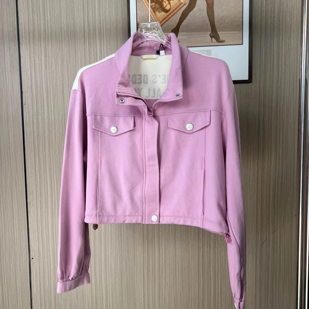 9125品牌撤柜女装FG时尚设计款针织卫衣外套