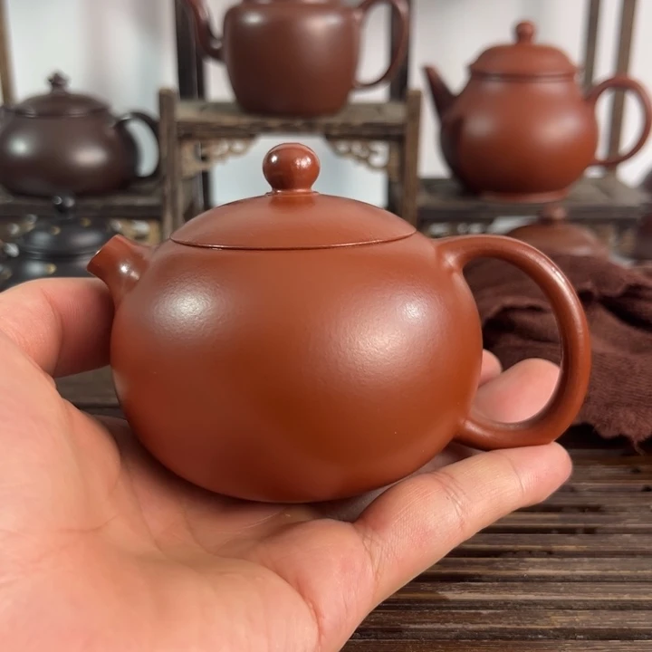 茶壶紫砂原矿紫砂手工制作