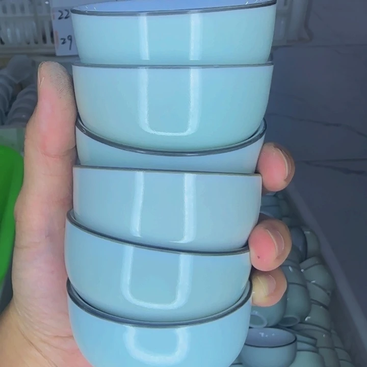 全品品茗杯羊脂玉六个一组22号