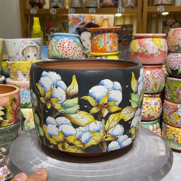 景德镇艺术手绘作品