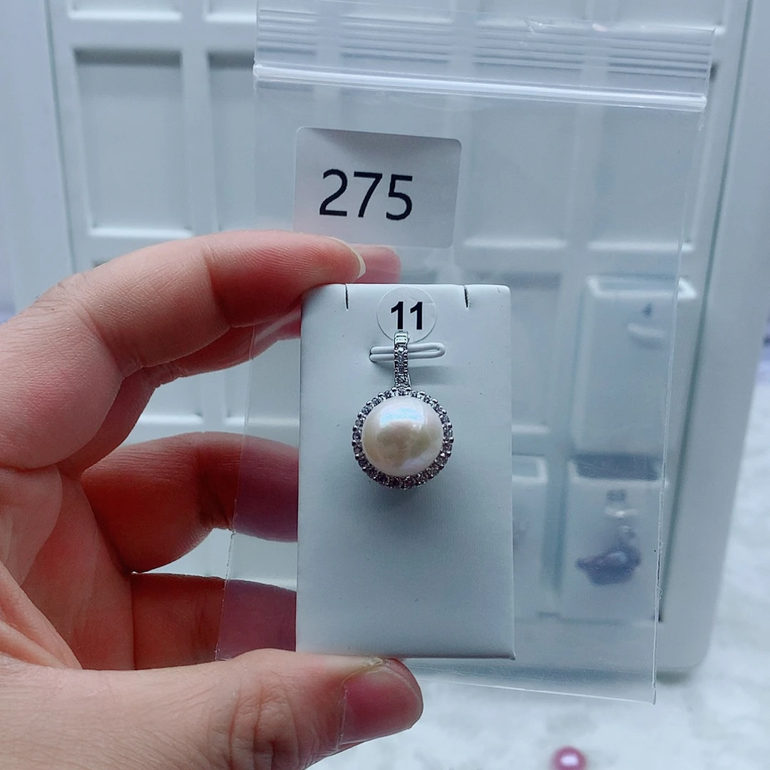 吊坠(不含链)合金淡水珍珠