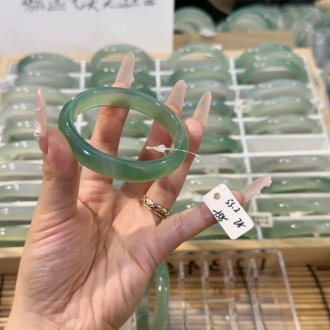手镯玛瑙/玉髓未镶嵌圈口53.2
