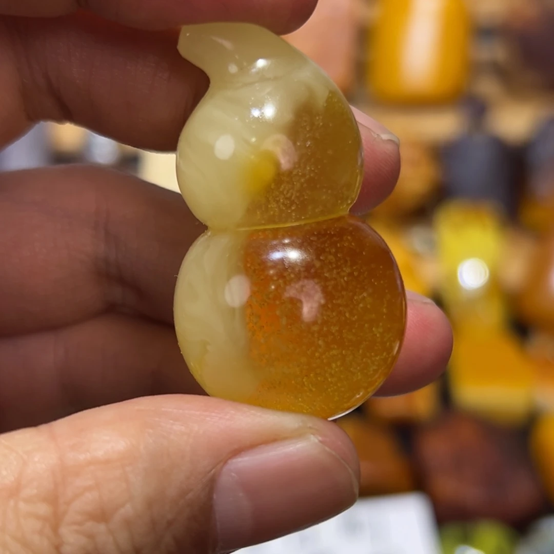 定制琥珀未镶嵌琥珀蜜蜡