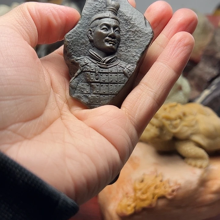 戈壁石戈壁石手把件