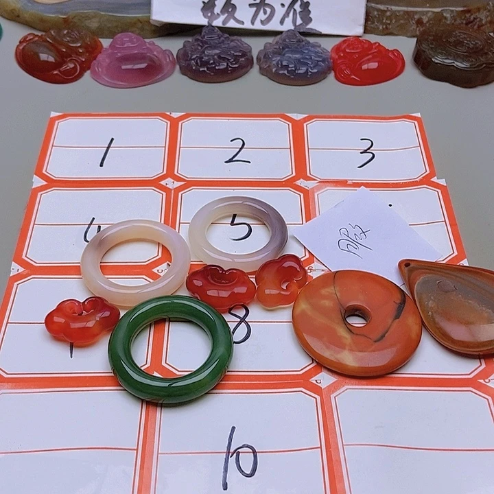 【闪购商品】未镶嵌玛瑙/玉髓珠宝半成品大*翁