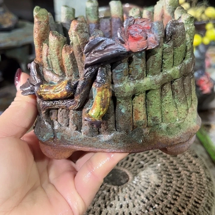 新店福利手工粗陶高温