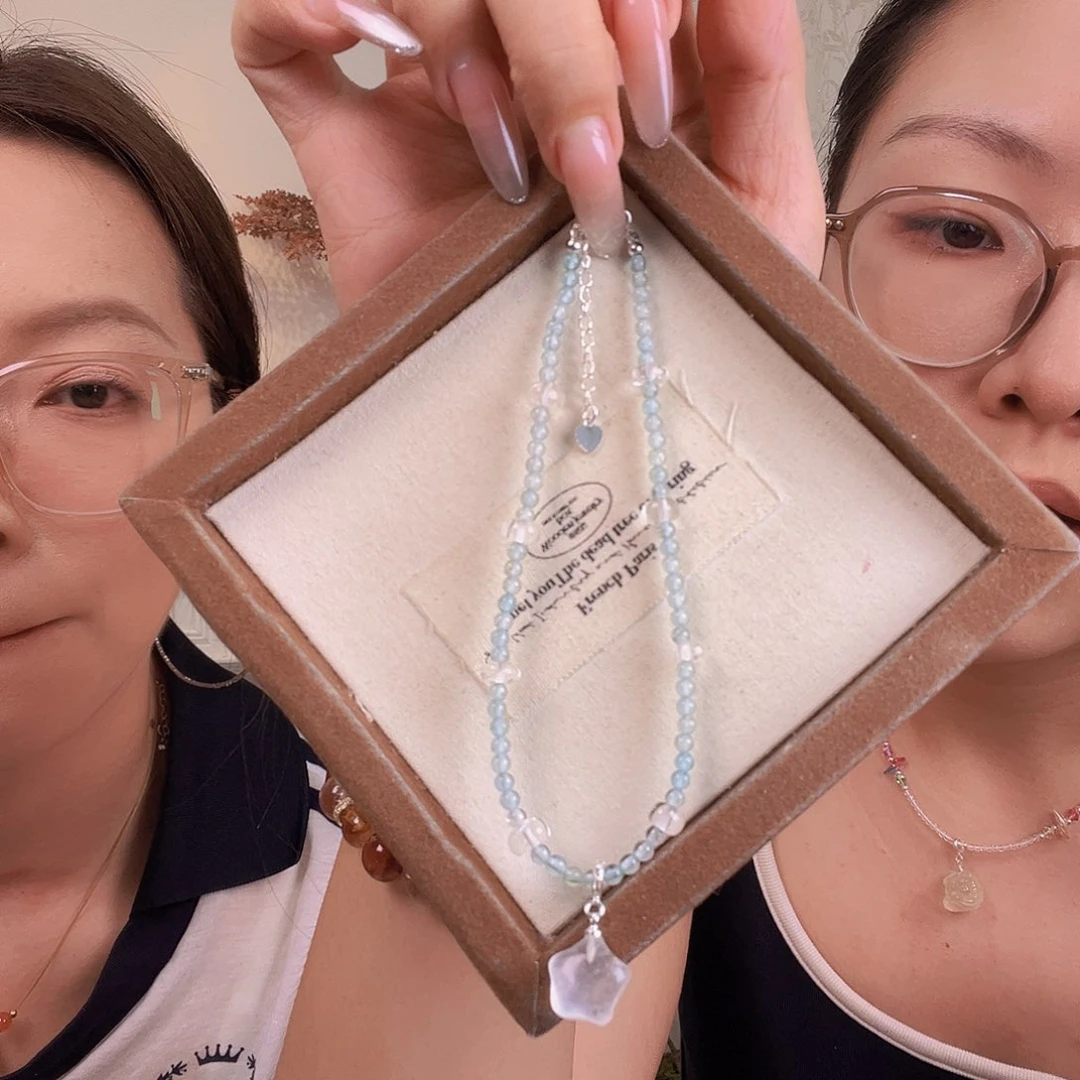 水晶手链未镶嵌脚链