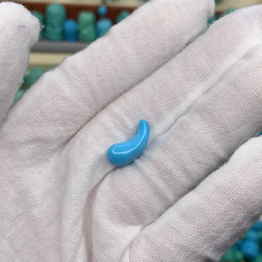 开播福利 高瓷蓝豆芽卡子