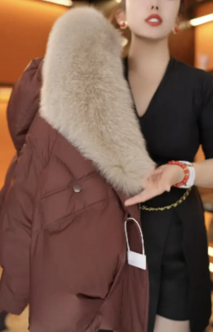 【新年战袍！】2025新年款气质保暖羽绒服11451