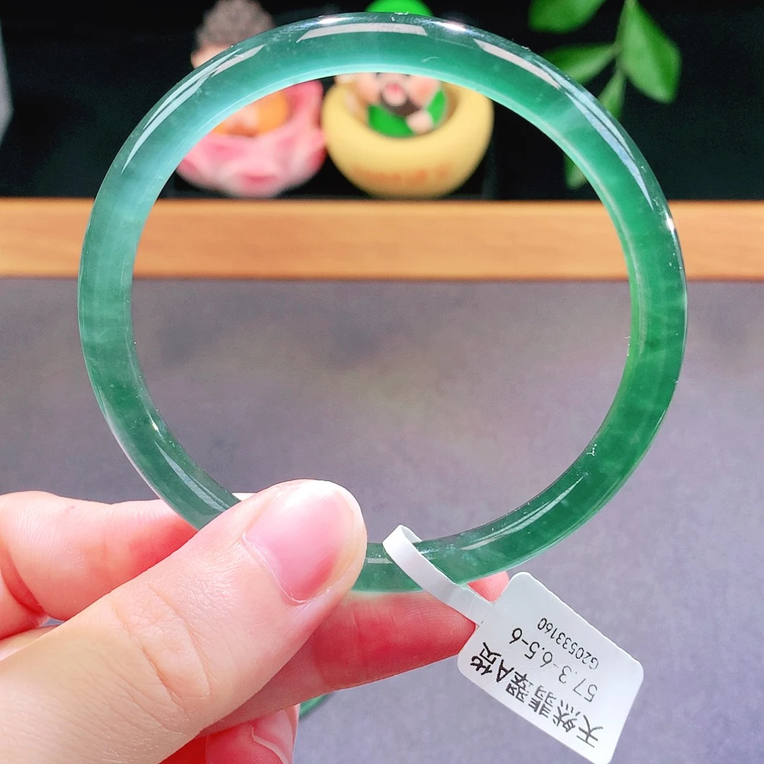 翡翠未镶嵌手镯天然翡翠