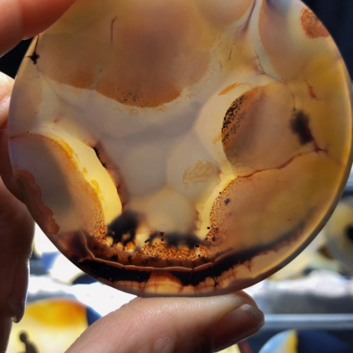 合金玛瑙/玉髓珠宝奇石106