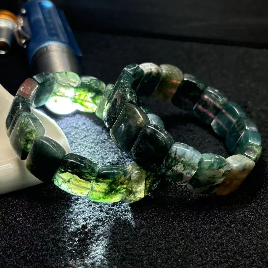 S8018-水草玛瑙手排-多样性发其一