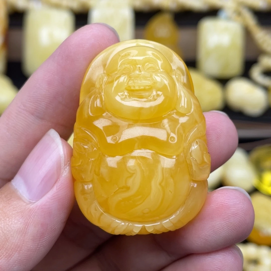 琥珀未镶嵌裸石琥珀蜜蜡