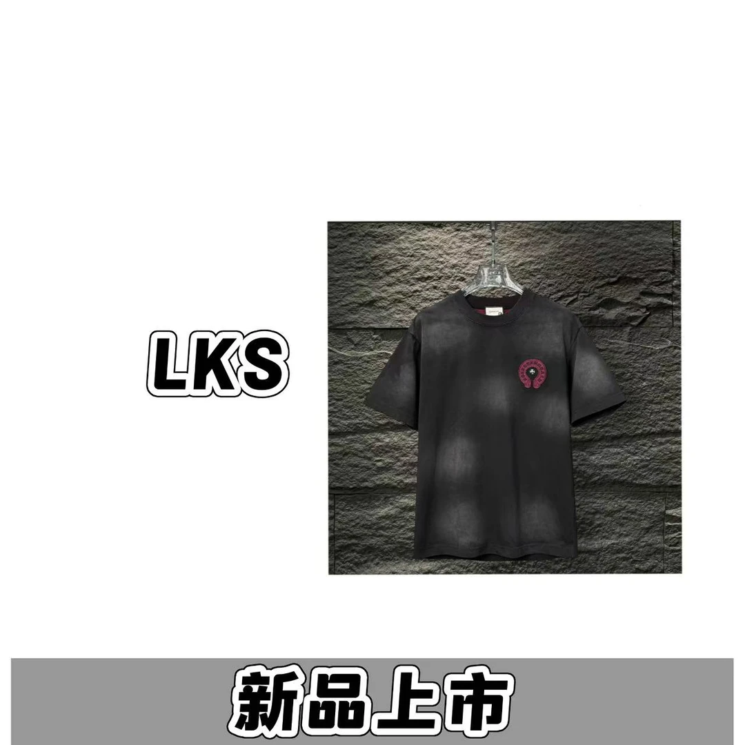 F45-【X】-2025年新款高端轻奢重工水洗百搭休闲短袖