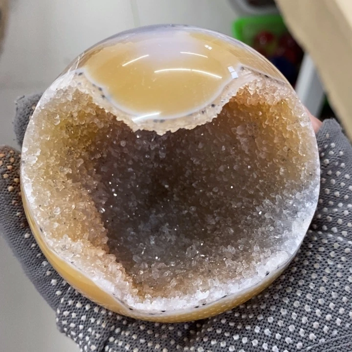 未镶嵌紫晶珠宝半成品