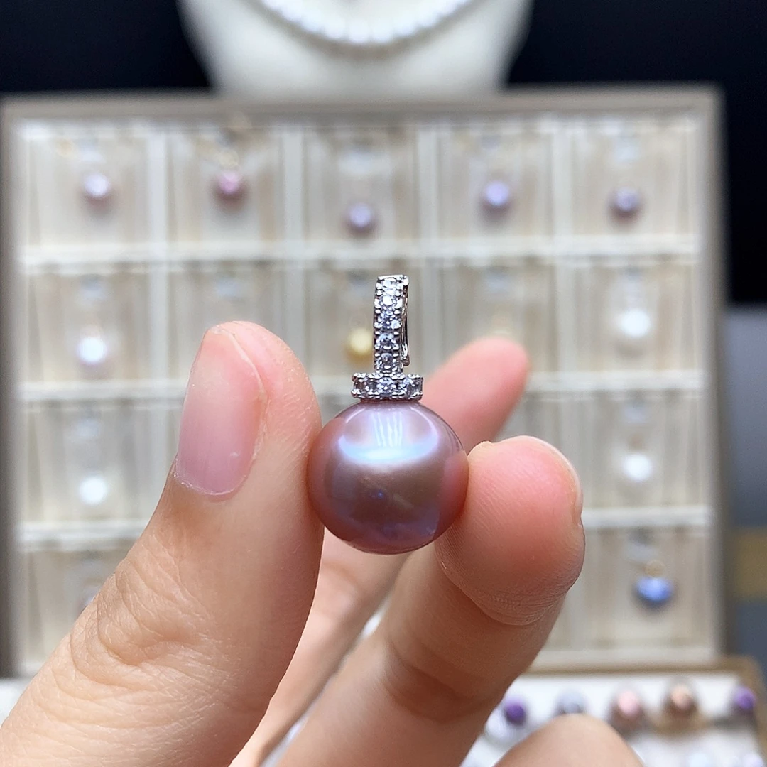 淡水珍珠颈饰合金