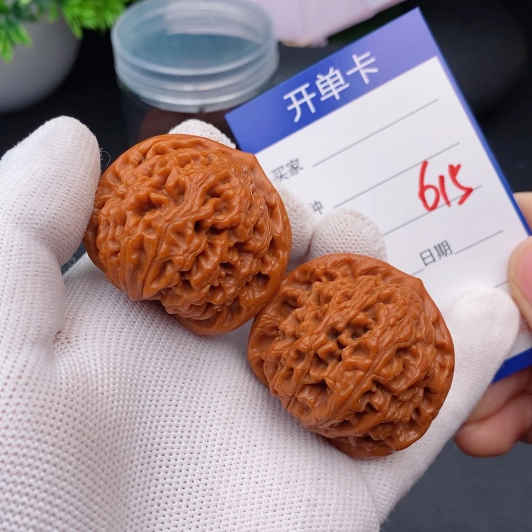 文玩核桃把件41水龙纹615