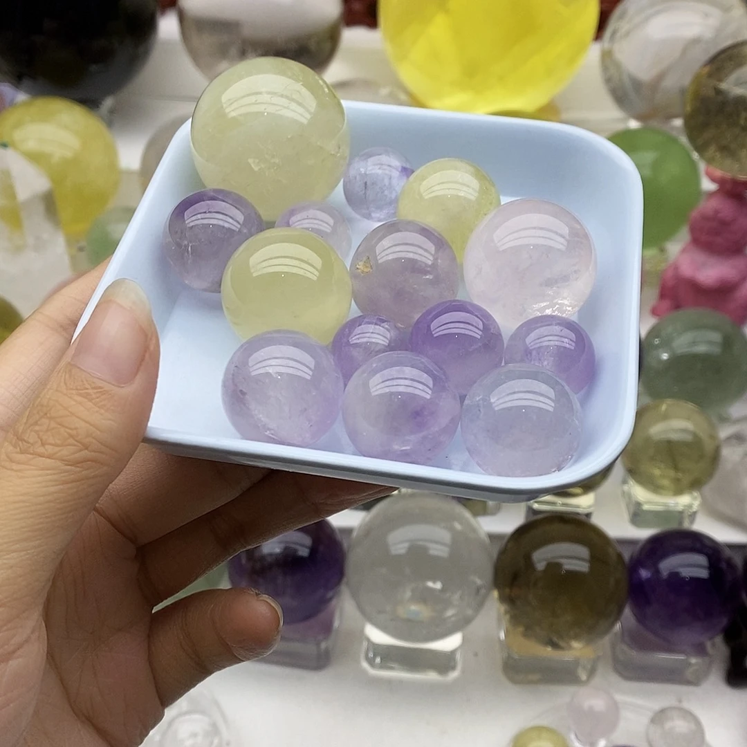 未镶嵌珠宝半成品紫晶5号