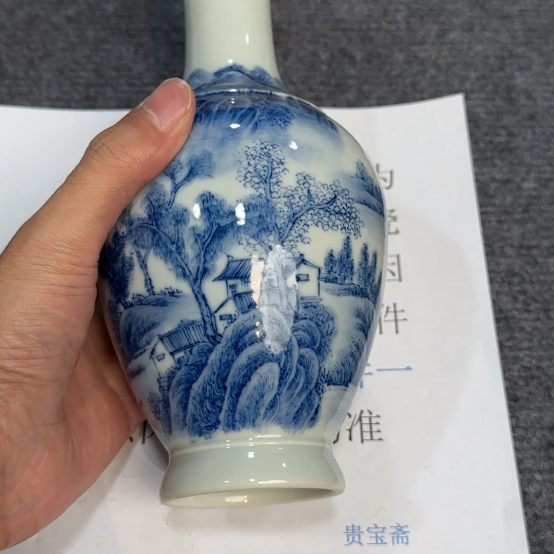 杯子瓷当代仿古精品全手工