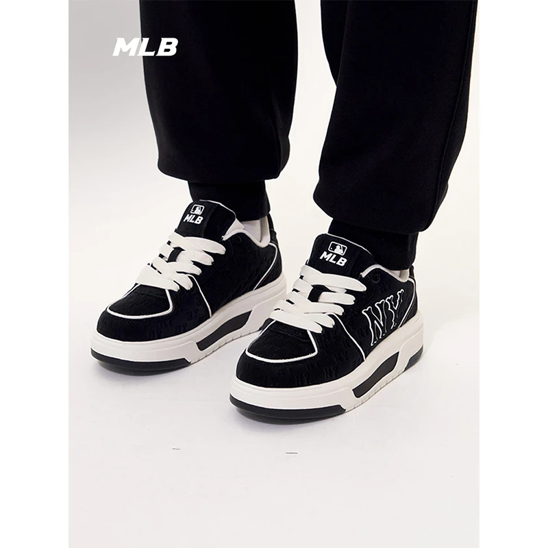 【墨白秘境】MLB男鞋女鞋2025新款板鞋运动学长鞋3ASXE025N