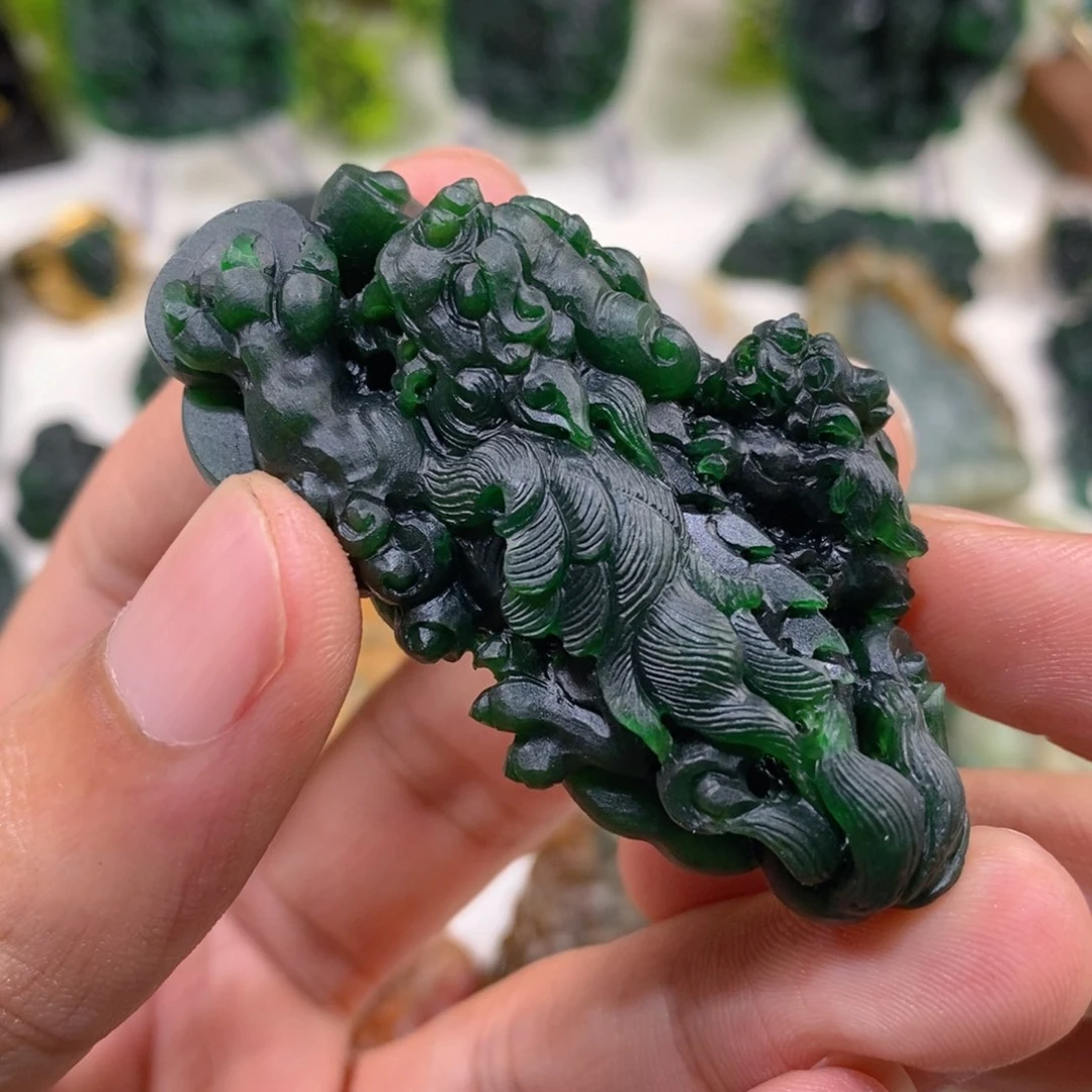 谁***谁定制翡翠未镶嵌天然A货翡翠S