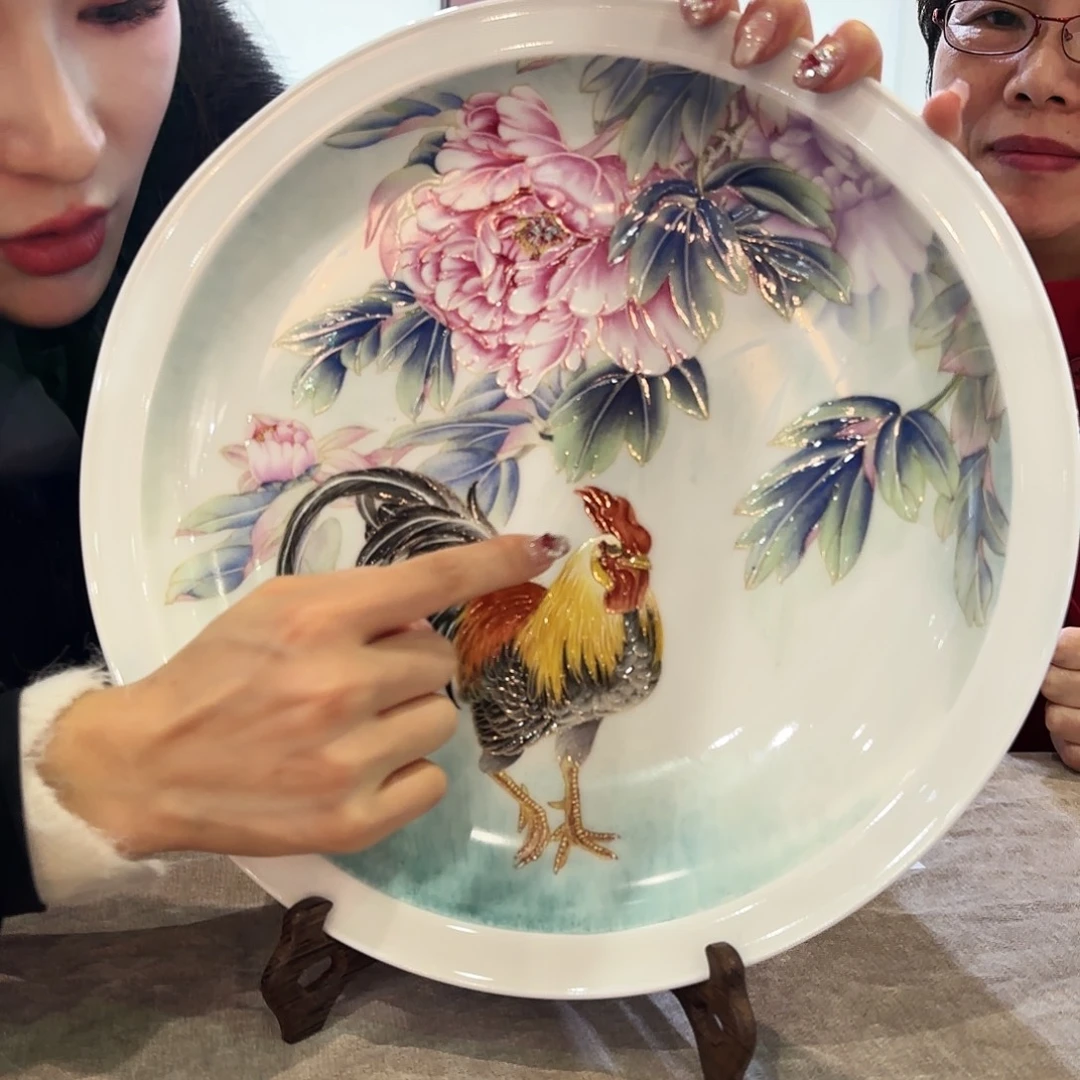 瓷盘景德镇胡文峰13