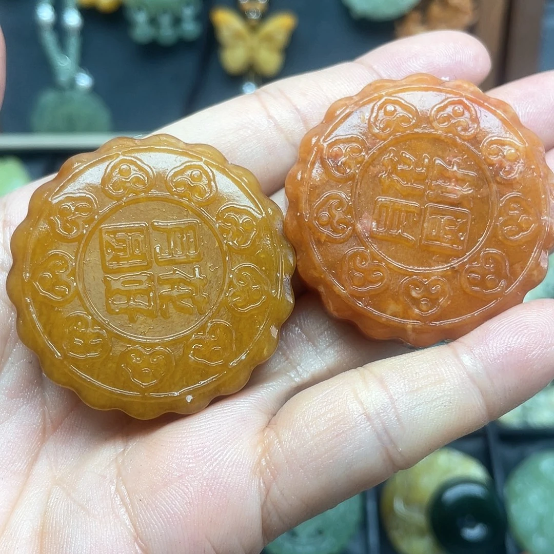 未镶嵌蛇纹石玉颈饰