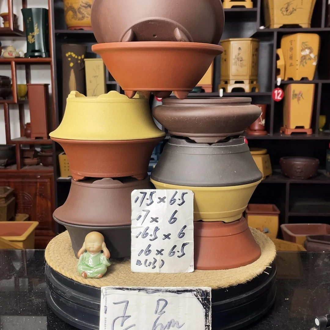 紫砂D-婉秋紫砂花盆