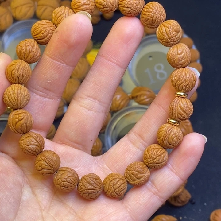 桃核吊坠秦岭龙纹桃核11尺寸