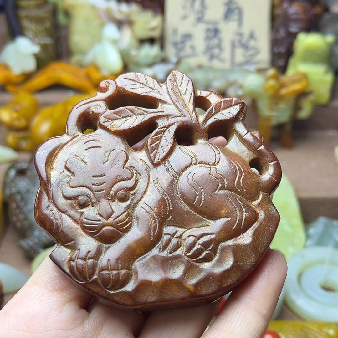 白玉菩提吊坠35。。