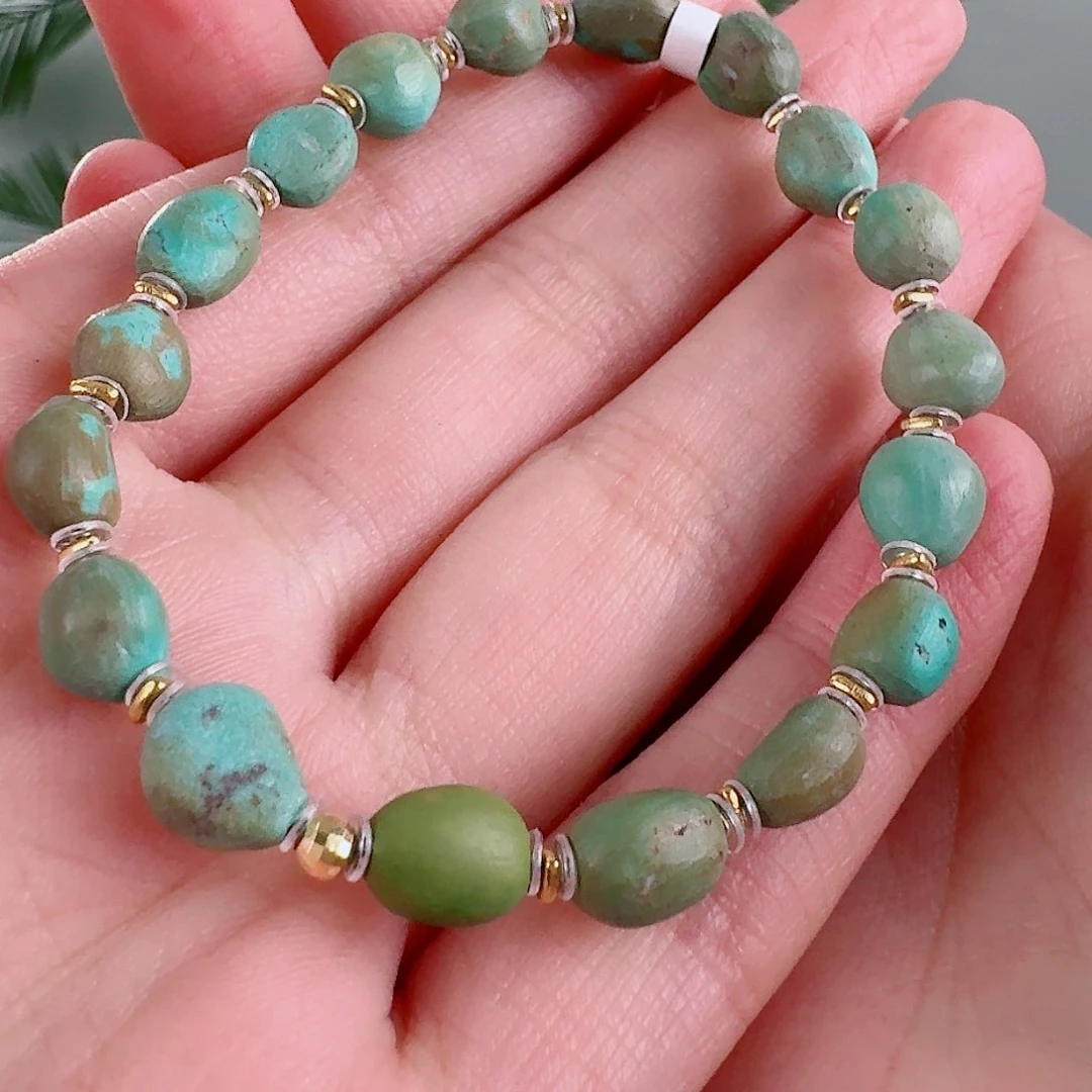 绿松石珠宝奇石未镶嵌