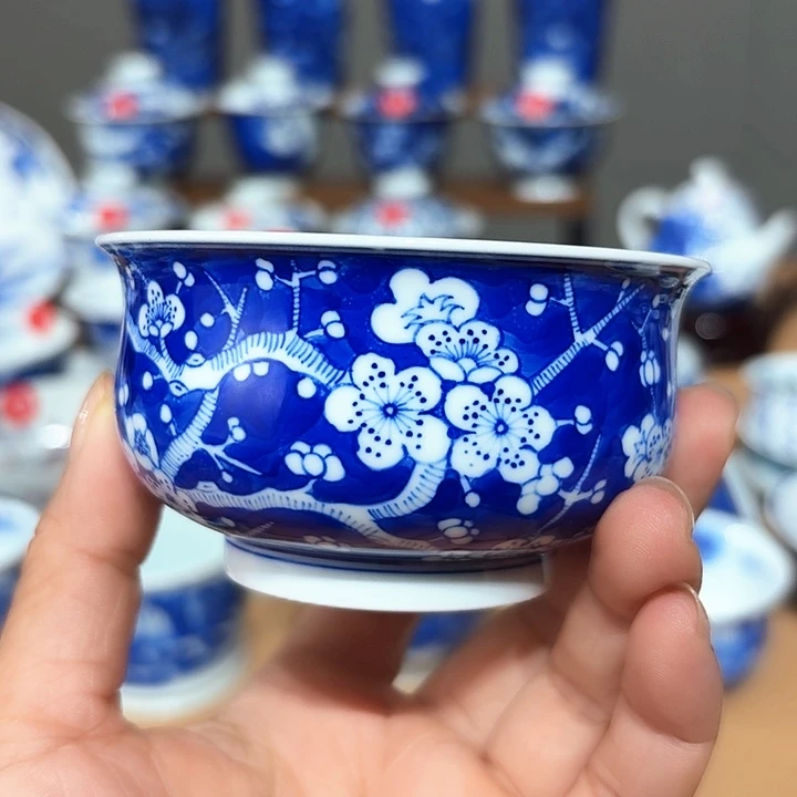 景德镇纯手工手绘单杯