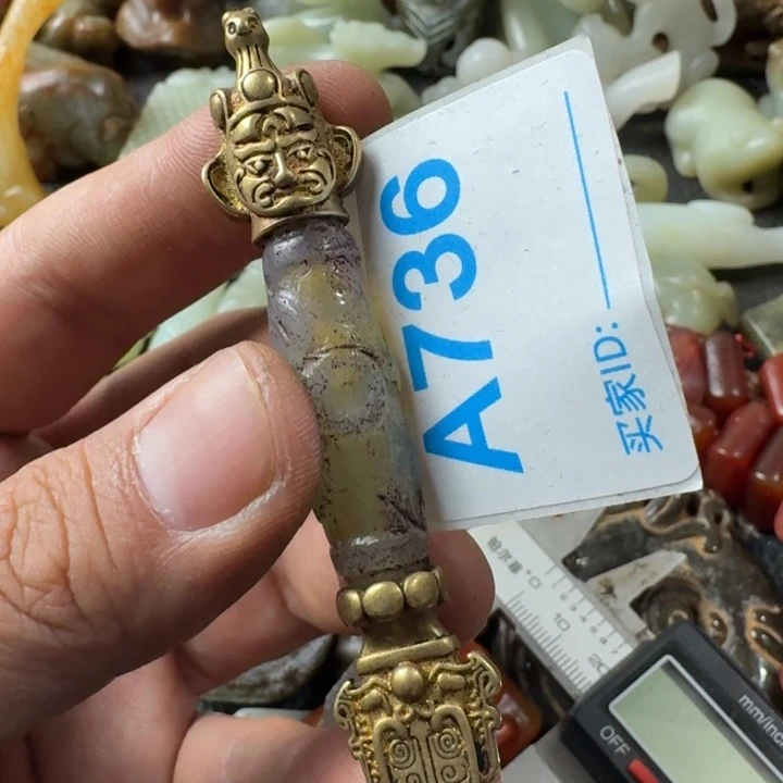 玛瑙/玉髓颈饰合金