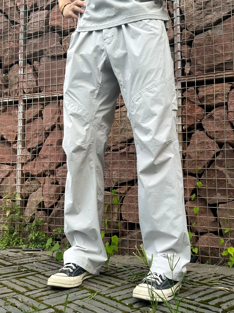 TUG鸟家康宁Carefree弯刀直筒夏季薄款户外速干弹力长裤立体裁剪