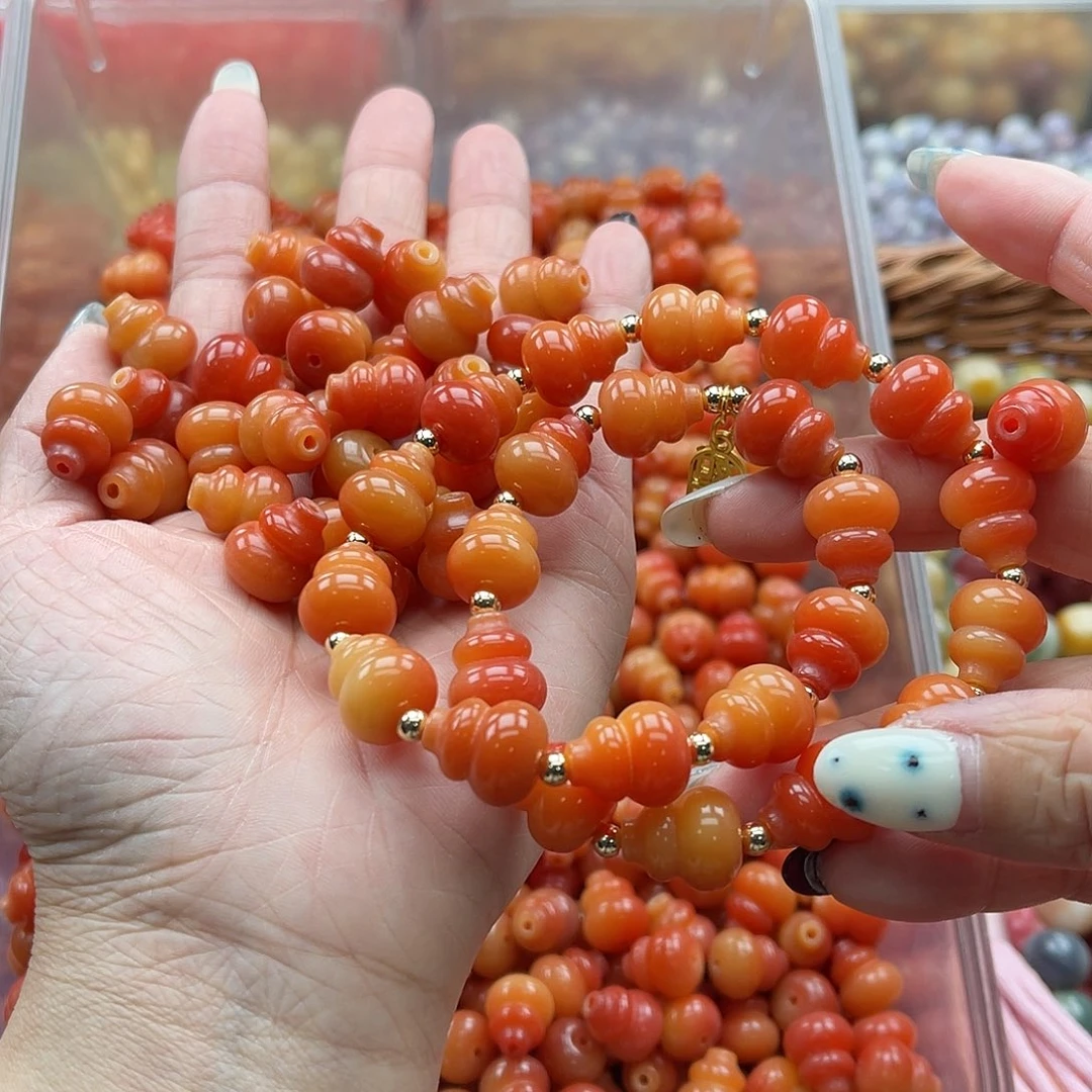 白玉菩提吊坠C/12mm/10+10颗