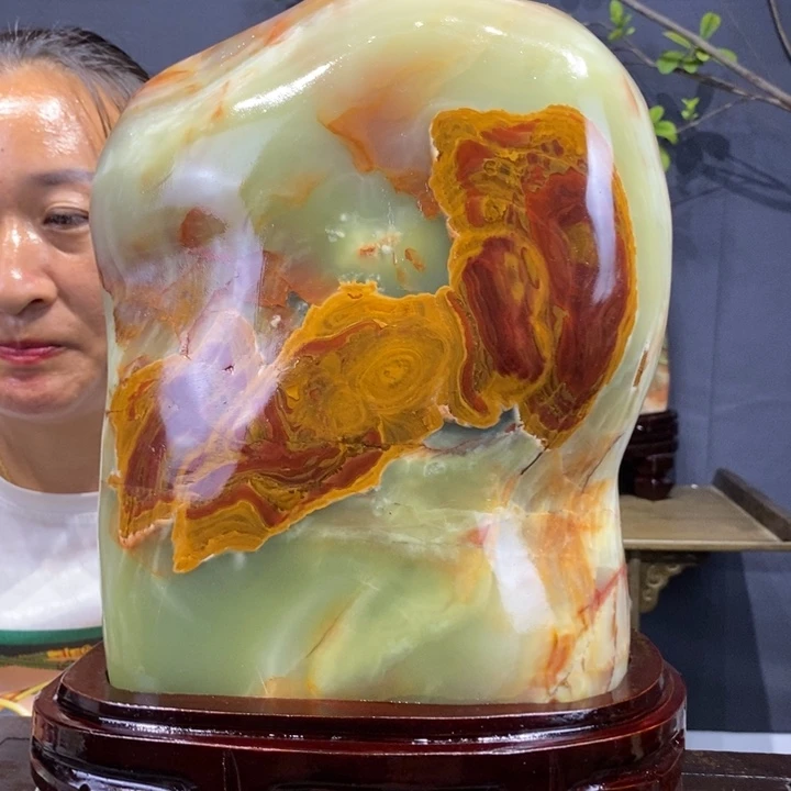 石材精品古青石摆件