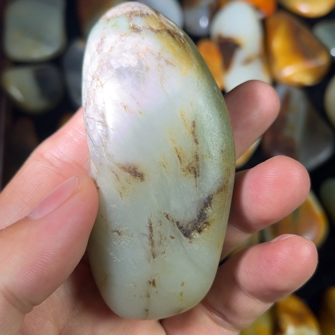 和田玉（糖玉）未镶嵌挂件129