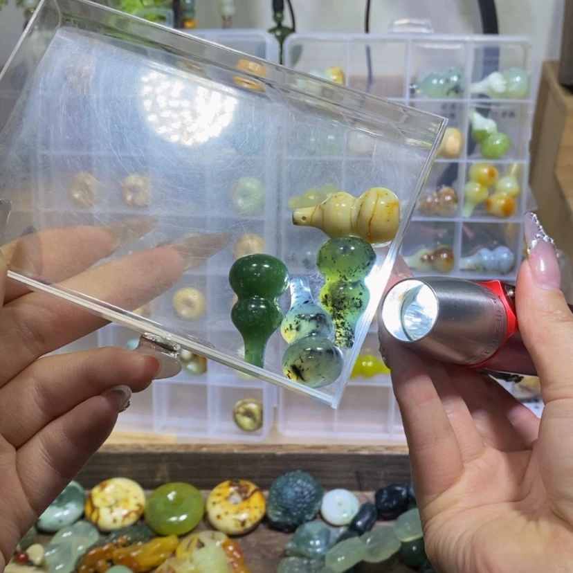 【闪购商品】蛇纹石玉颈饰未镶嵌5